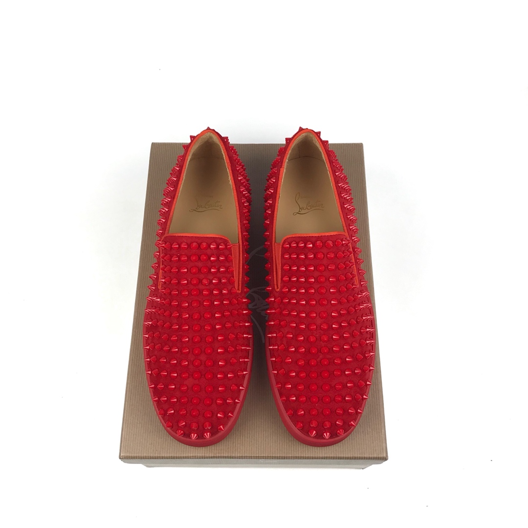 CL baja banda de terciopelo rojo rojo clavo completo precio de fábrica.CL serie inferior roja de la 