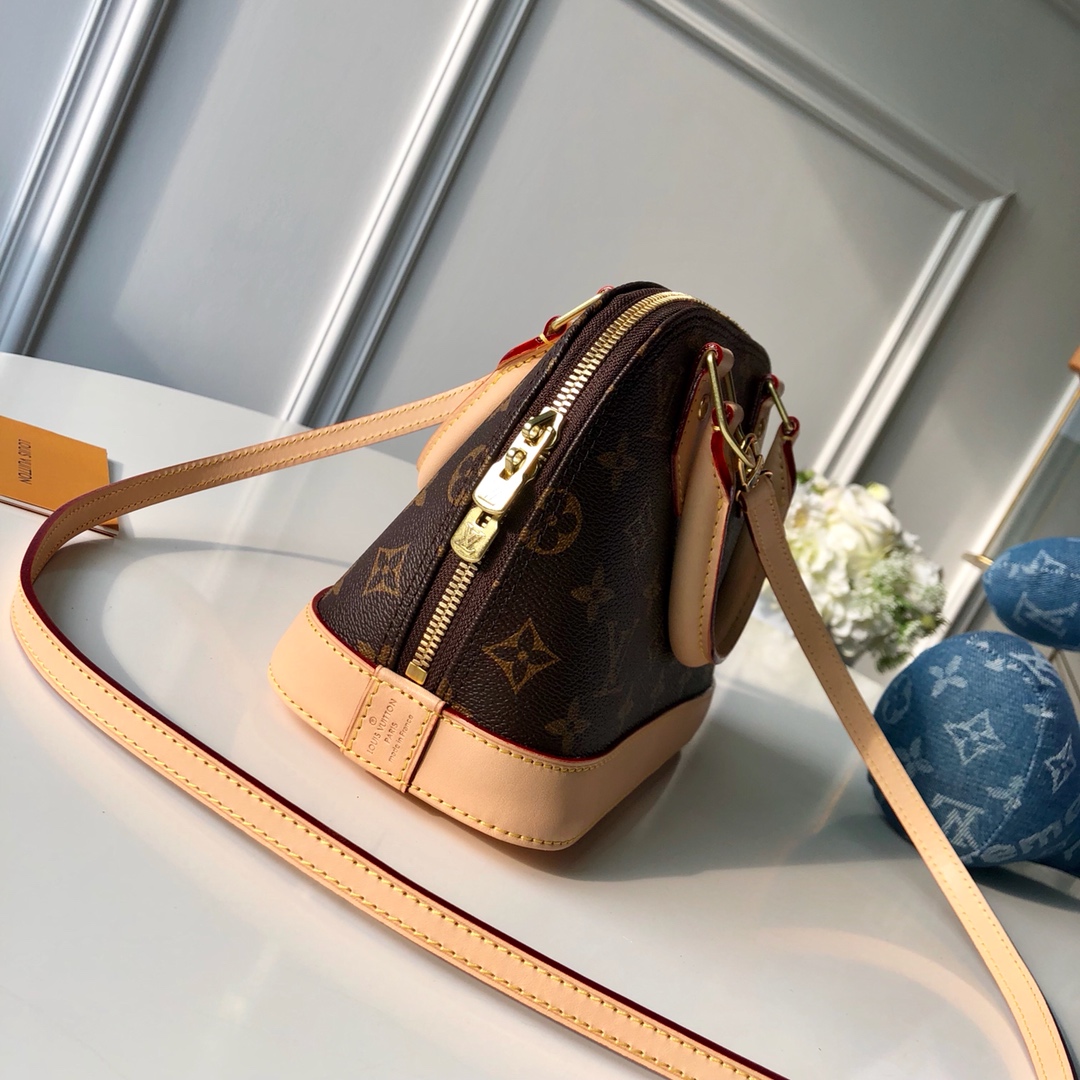 Louis Vuitton LV Alma BB 老花贝壳包 M53152
