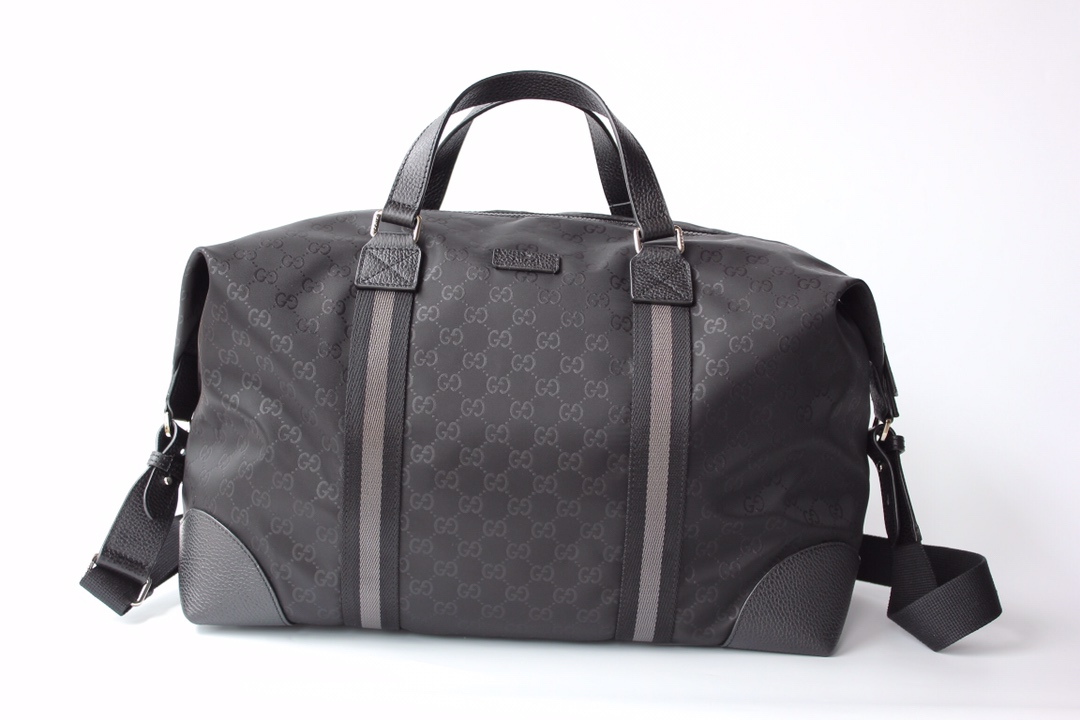 High-end new product, updated in Italy, Gucci hand travel bag, officially on sale 449180, size 46.5*23*39cm, counter fabric