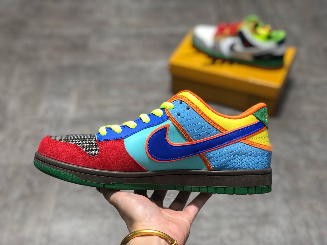 175Nike SB “What the Dunk” 稀有限定超限量发行了300双”What The Dunk” 318403-141
