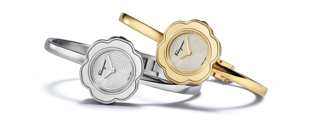 🎉🎉新款专柜同步上新！菲拉格慕（Ferragamo） Salvatore 女士手表花朵造型26mm蓝宝石玻璃瑞士石英机芯