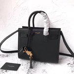 Yves Saint Laurent Crossbody & Shoulder Bags Black Cowhide