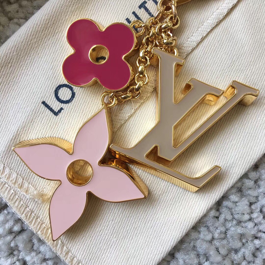 Fleur de Monogram Card Holder - In Hand