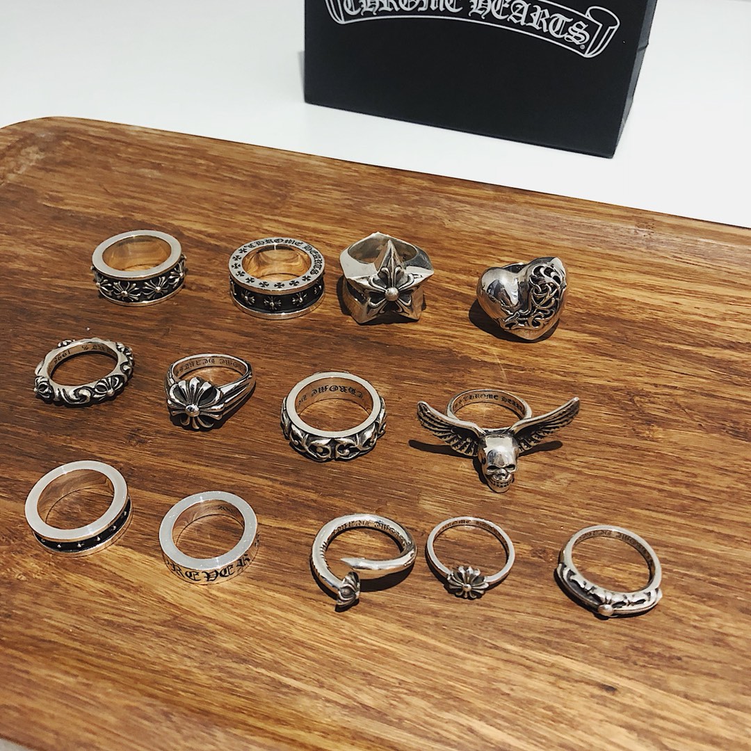 Chrome Hearts 克罗心Chrome Hearts 版本戒指