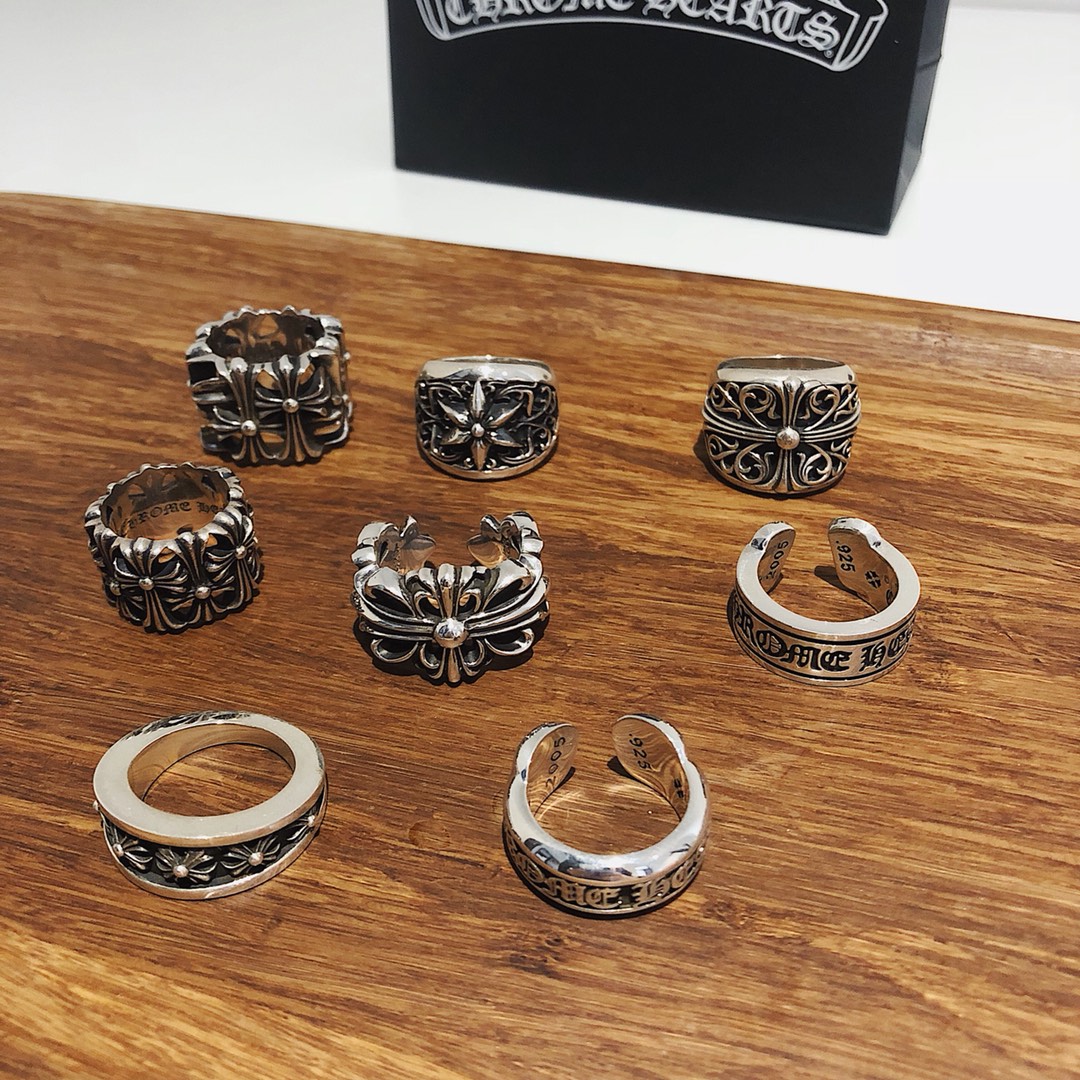 Chrome Hearts 克罗心Chrome Hearts 版本戒指