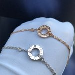 Cartier Jewelry Bracelet Perfect Quality Designer Replica
 Platinum Rose Gold White