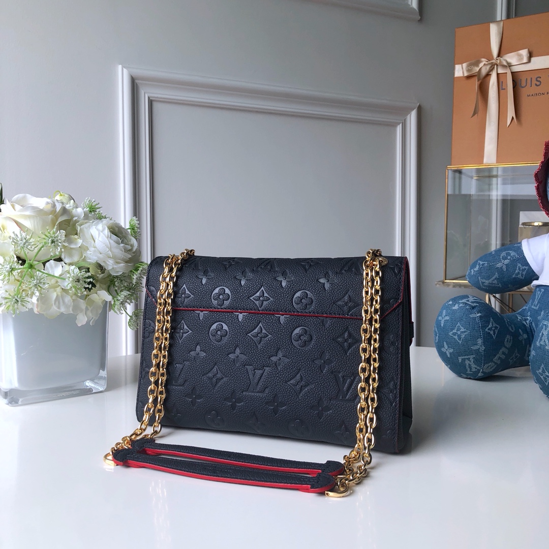 Louis Vuitton LV Vavin PM bag M52271深海蓝