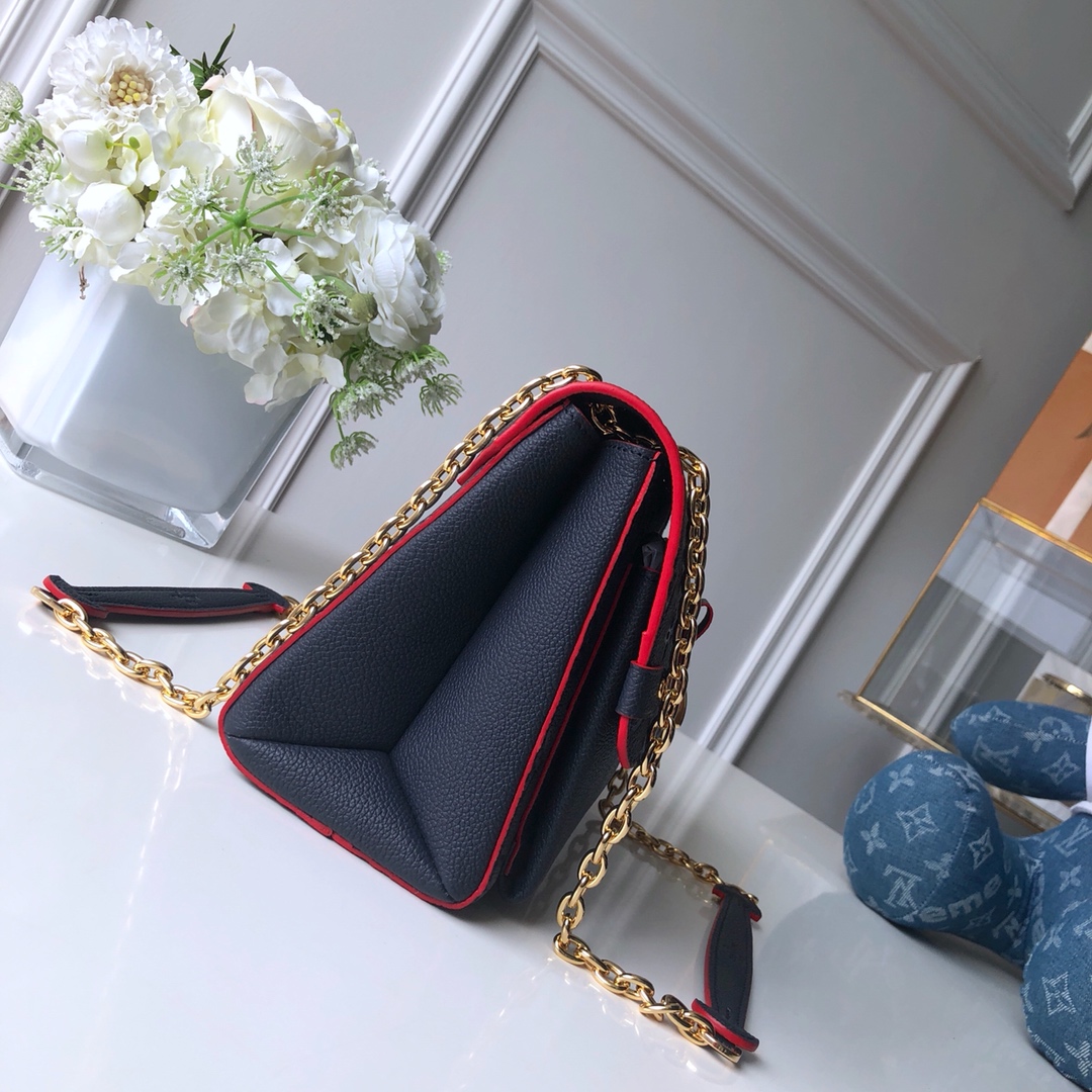 Louis Vuitton LV Vavin PM bag M52271深海蓝
