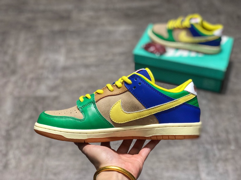 140 真标半码 Nike Dunk Low Premium Sb 陈冠希示范 金盒 布鲁克林  313170-771