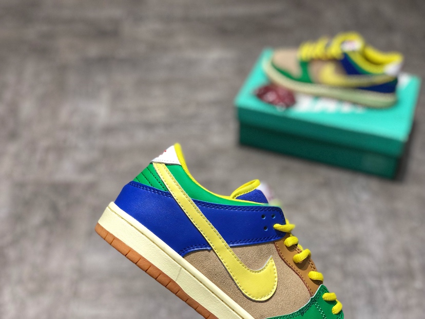 140 真标半码 Nike Dunk Low Premium Sb 陈冠希示范 金盒 布鲁克林  313170-771