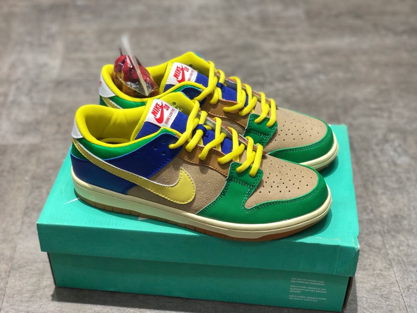 140 真标半码 Nike Dunk Low Premium Sb 陈冠希示范 金盒 布鲁克林  313170-771