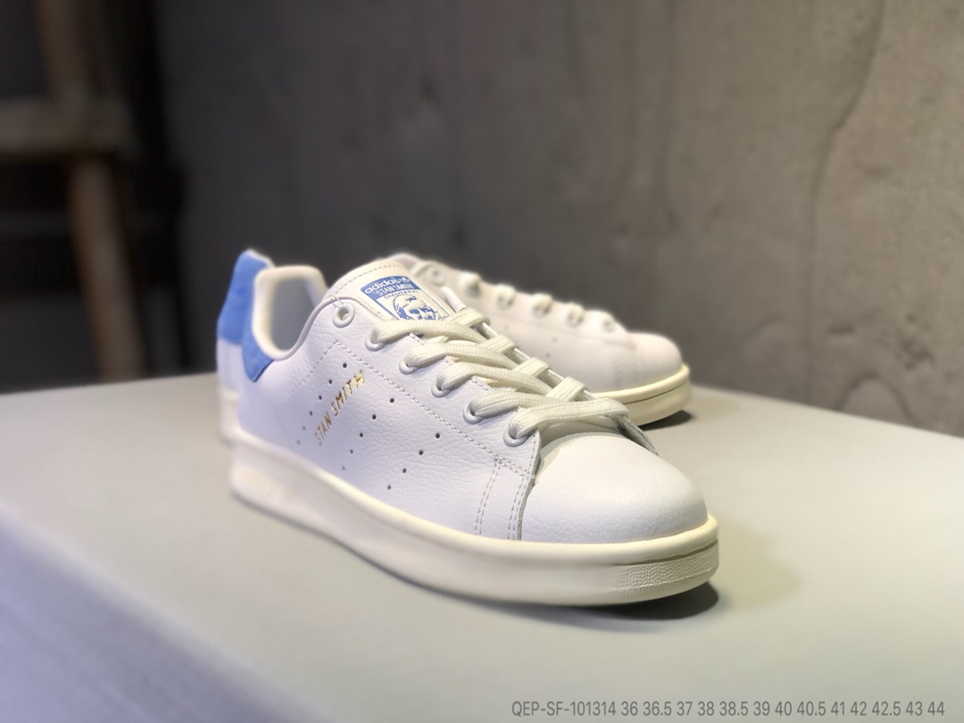 120公司级 Adidas Stan Smith史密斯烫金 头层牛皮