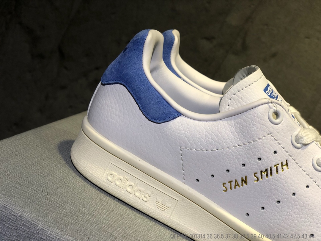 120公司级 Adidas Stan Smith史密斯烫金 头层牛皮