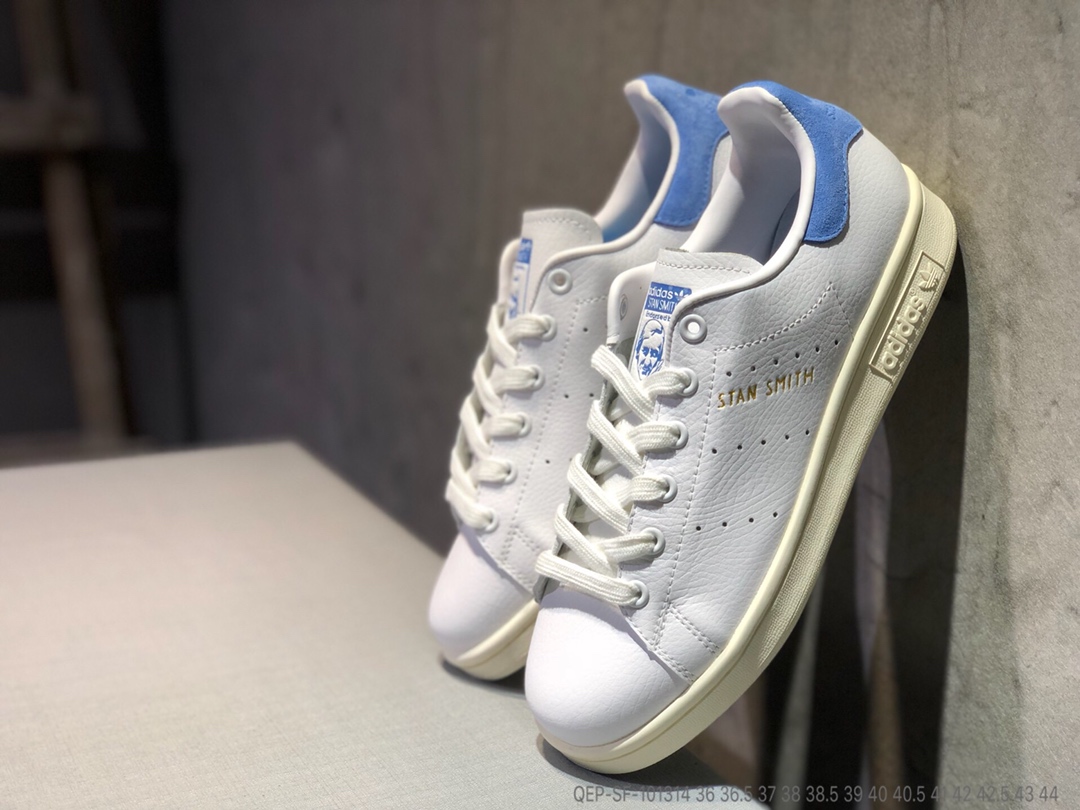 120公司级 Adidas Stan Smith史密斯烫金 头层牛皮