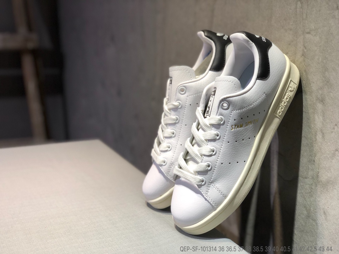 120公司级 Adidas Stan Smith史密斯烫金 头层牛皮