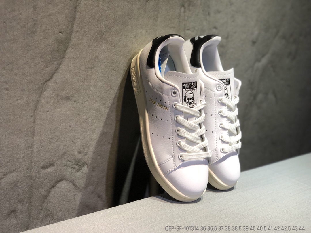 120公司级 Adidas Stan Smith史密斯烫金 头层牛皮