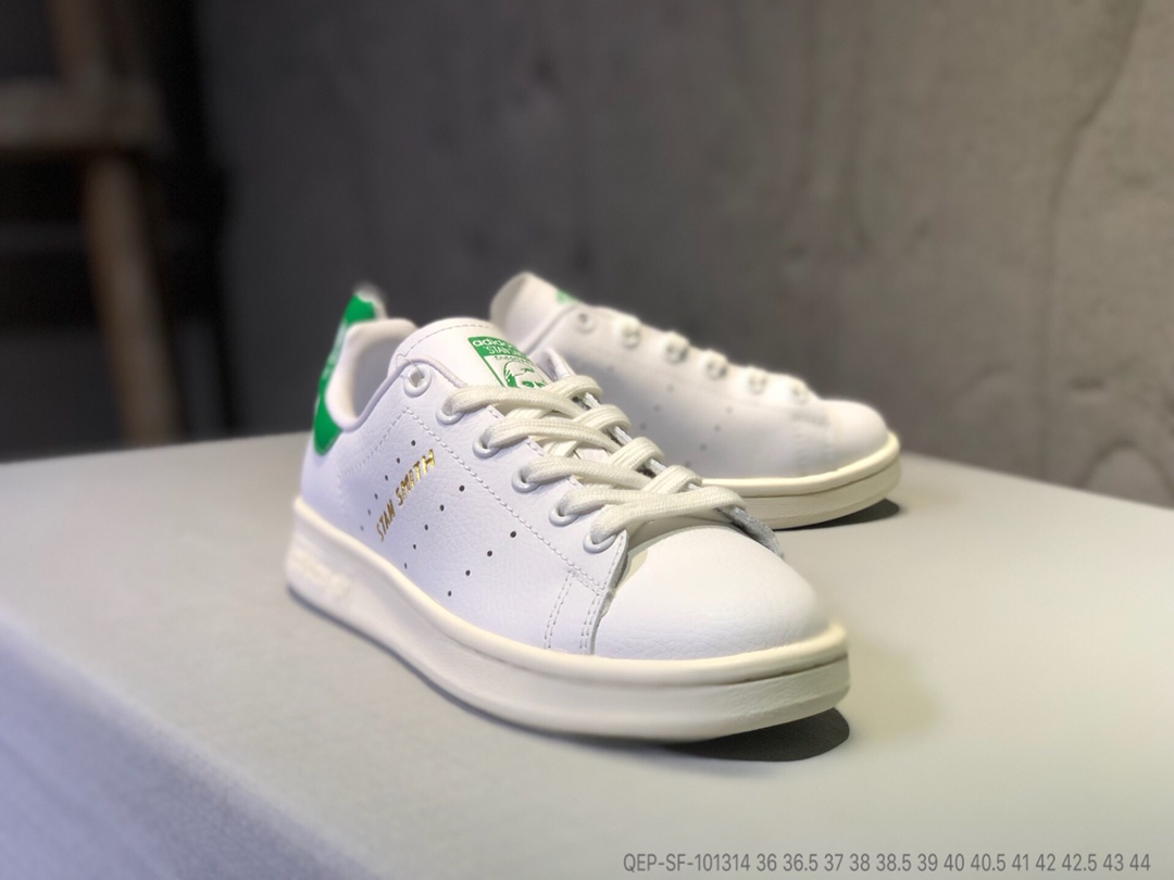 120公司级 Adidas Stan Smith史密斯烫金 头层牛皮
