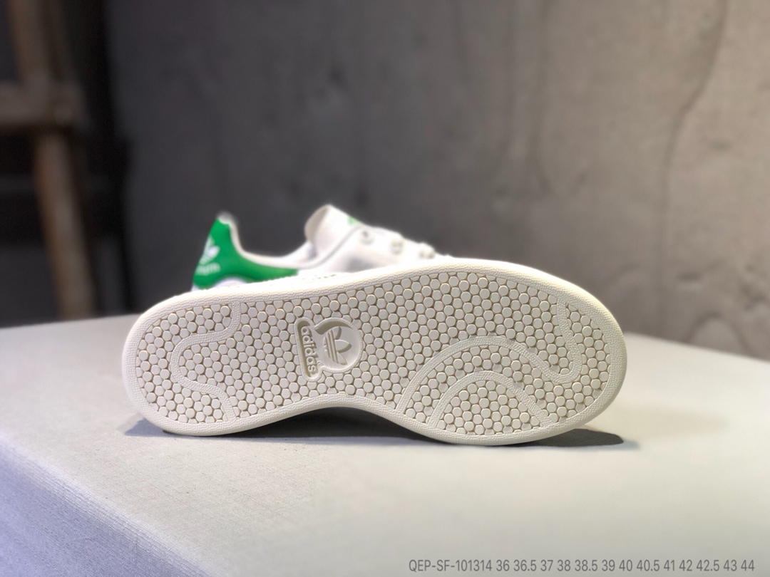 120公司级 Adidas Stan Smith史密斯烫金 头层牛皮