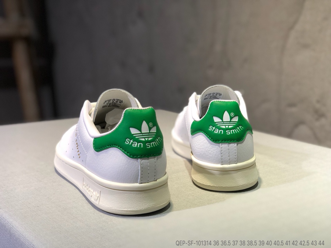 120公司级 Adidas Stan Smith史密斯烫金 头层牛皮