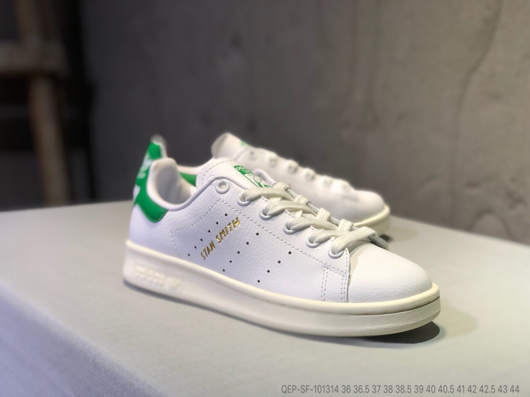 120公司级 Adidas Stan Smith史密斯烫金 头层牛皮