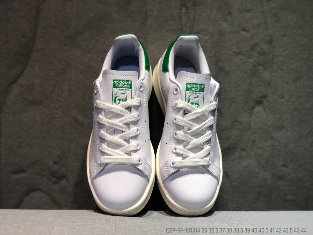 120公司级 Adidas Stan Smith史密斯烫金 头层牛皮