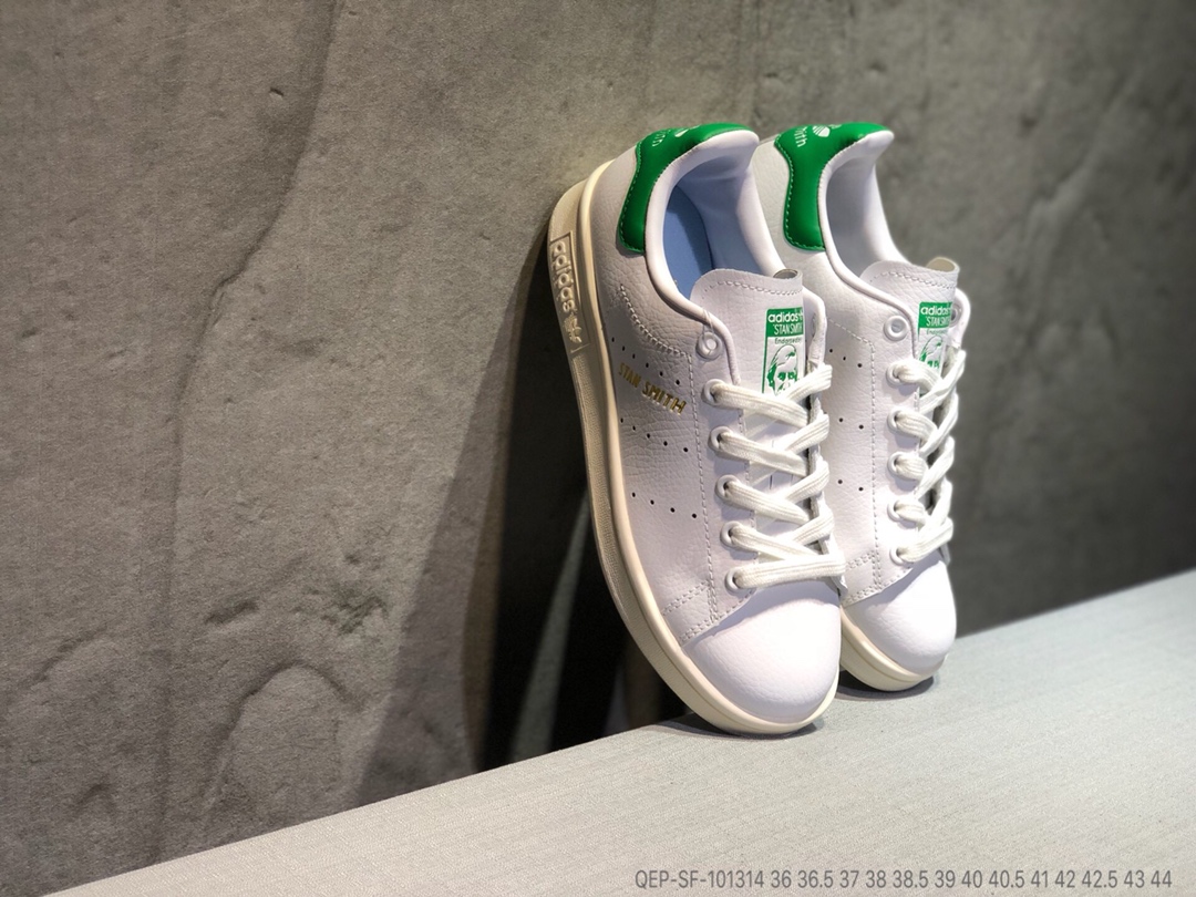 120公司级 Adidas Stan Smith史密斯烫金 头层牛皮
