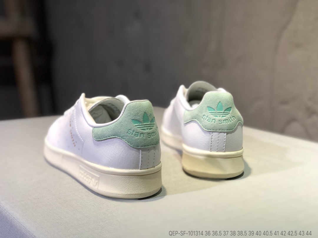 120公司级 Adidas Stan Smith史密斯烫金 头层牛皮