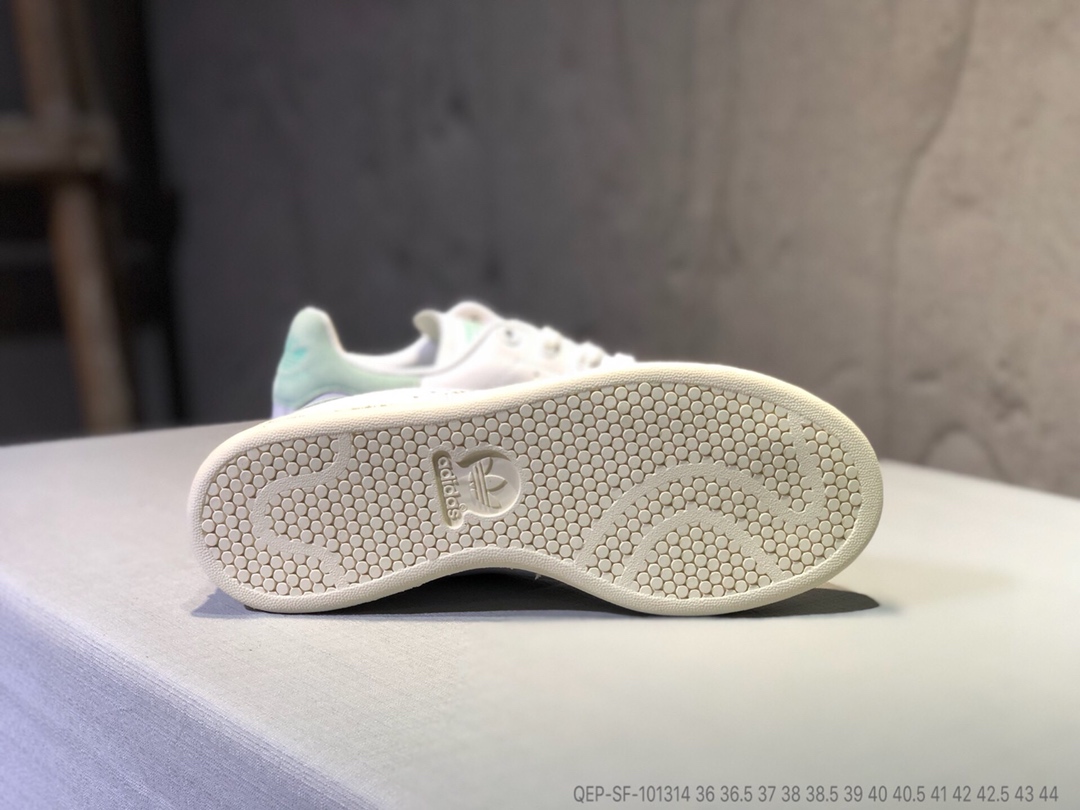 120公司级 Adidas Stan Smith史密斯烫金 头层牛皮