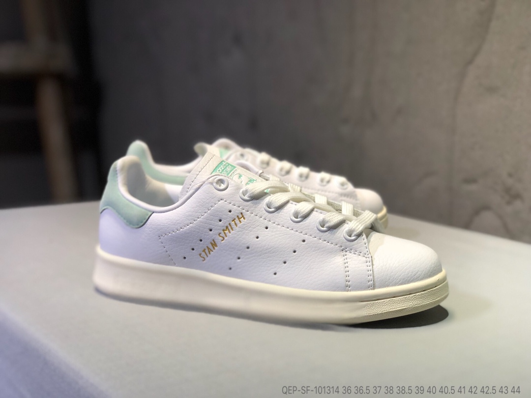 120公司级 Adidas Stan Smith史密斯烫金 头层牛皮
