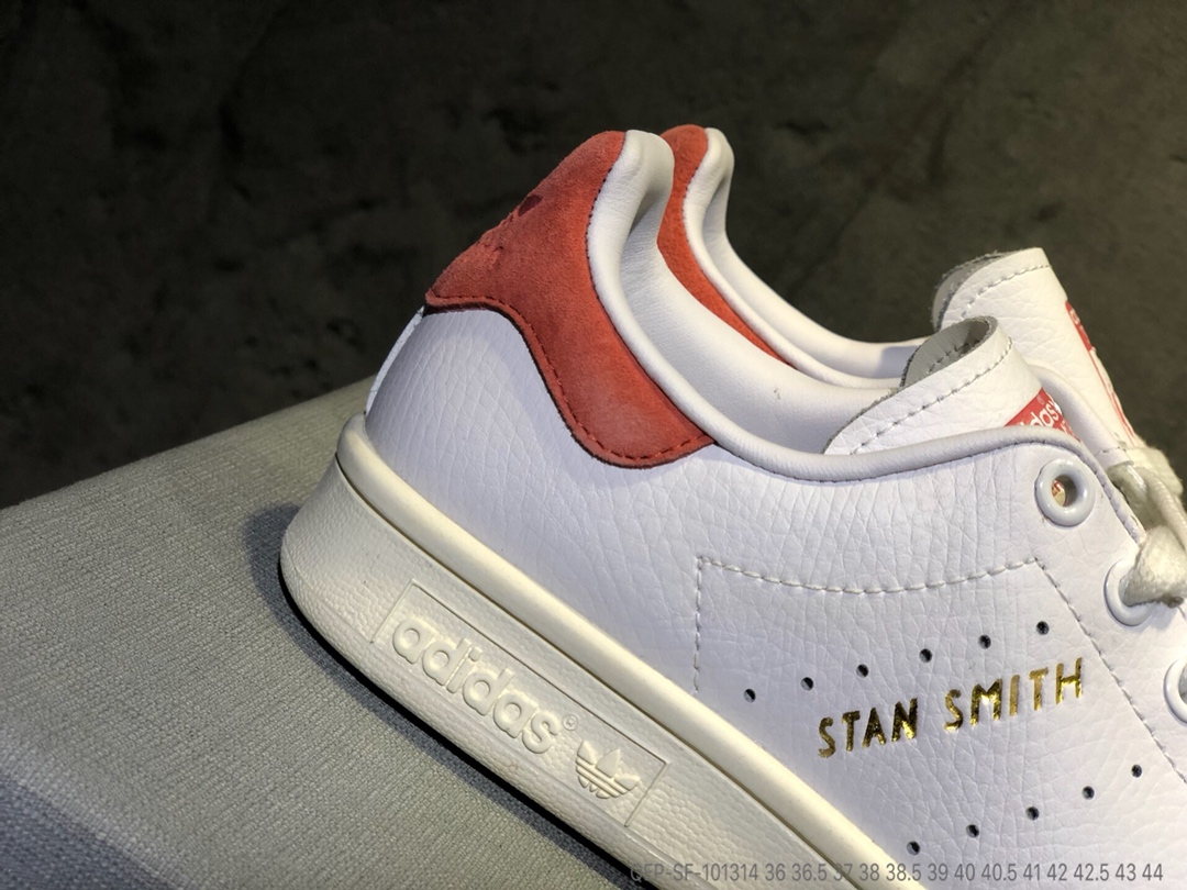 120公司级 Adidas Stan Smith史密斯烫金 头层牛皮