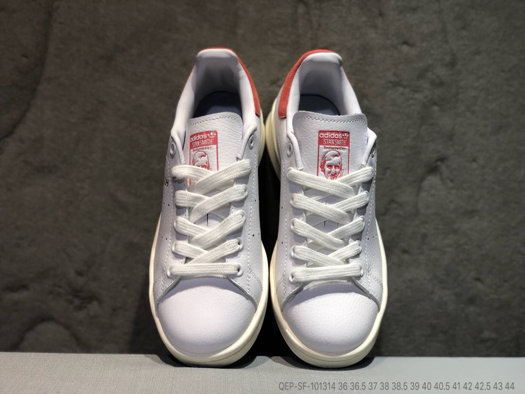 120公司级 Adidas Stan Smith史密斯烫金 头层牛皮