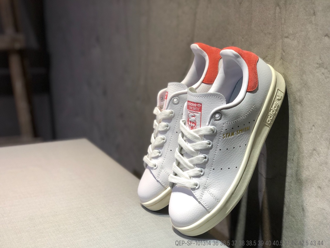 120公司级 Adidas Stan Smith史密斯烫金 头层牛皮