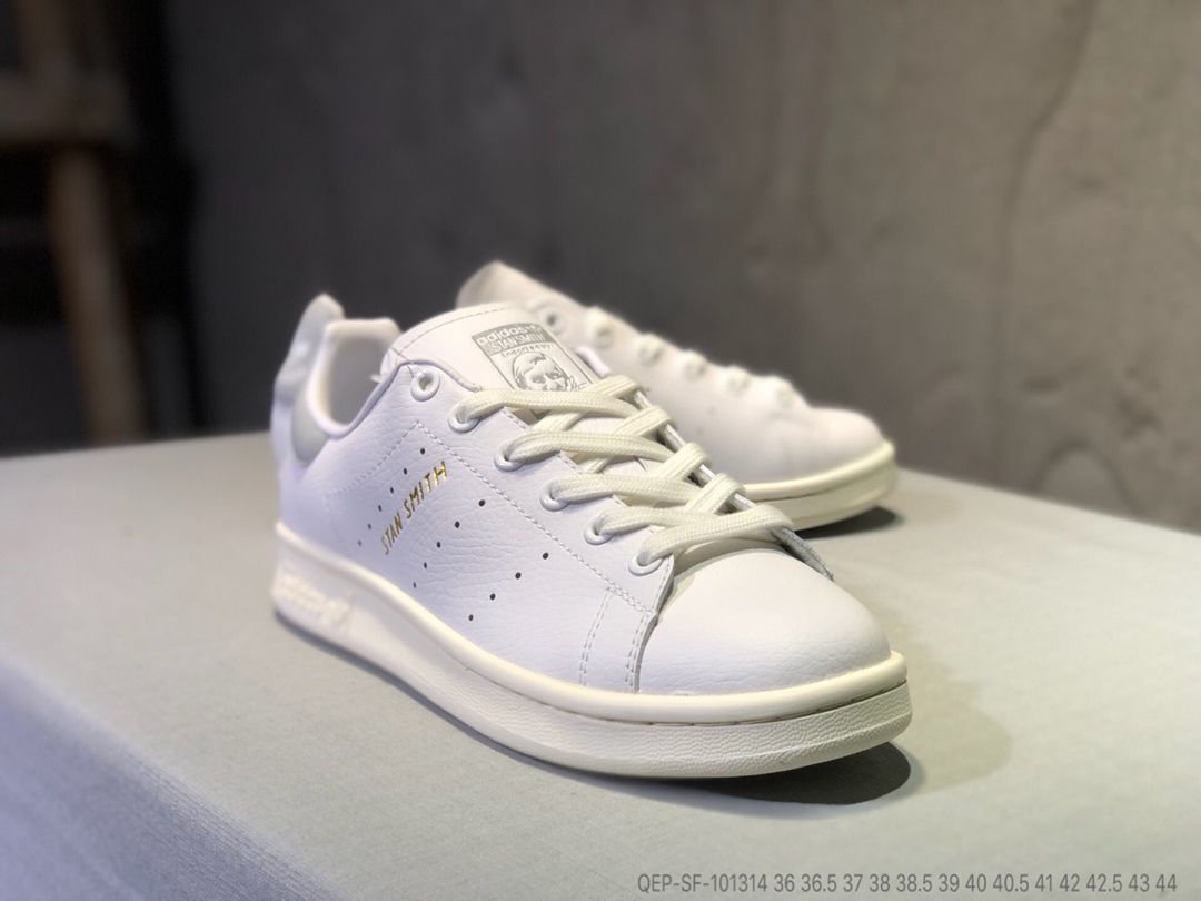 120公司级 Adidas Stan Smith史密斯烫金 头层牛皮