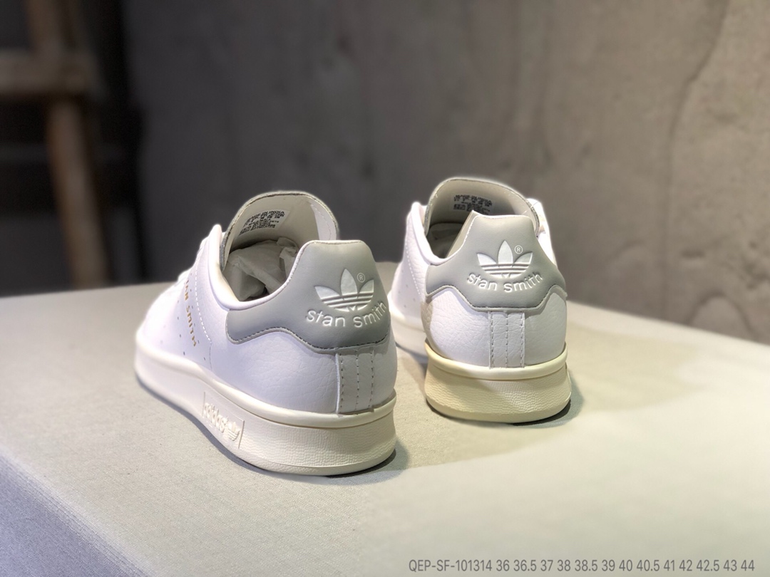 120公司级 Adidas Stan Smith史密斯烫金 头层牛皮