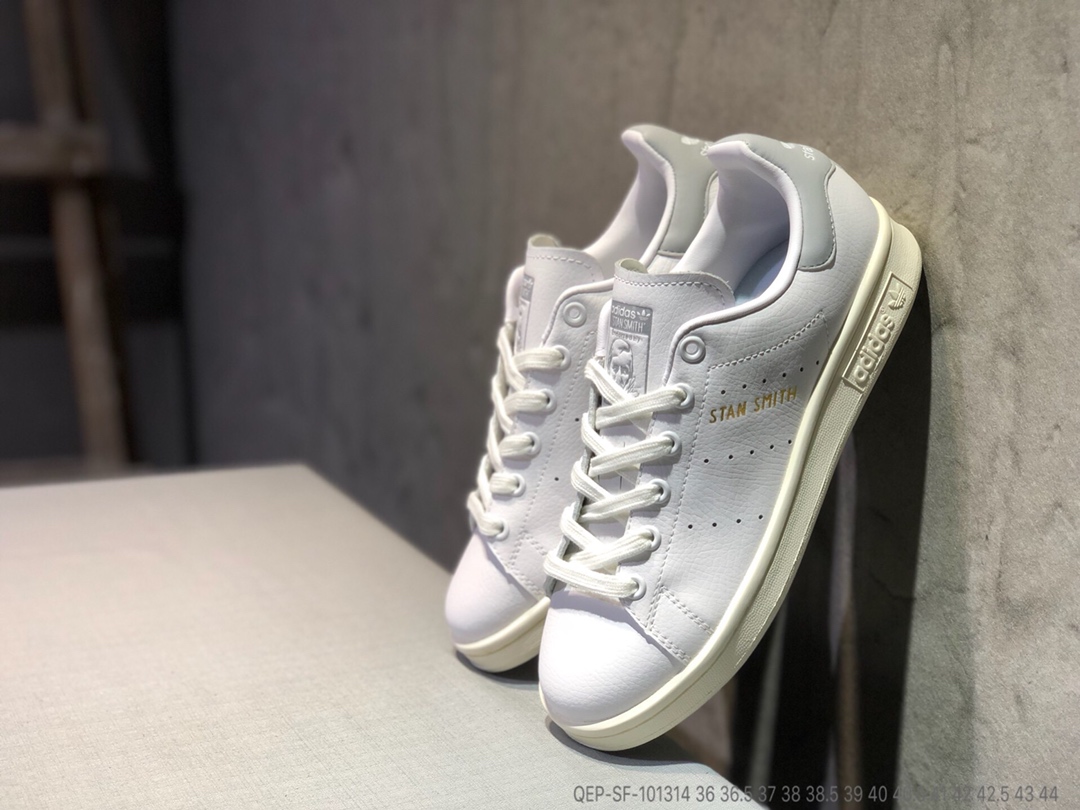 120公司级 Adidas Stan Smith史密斯烫金 头层牛皮