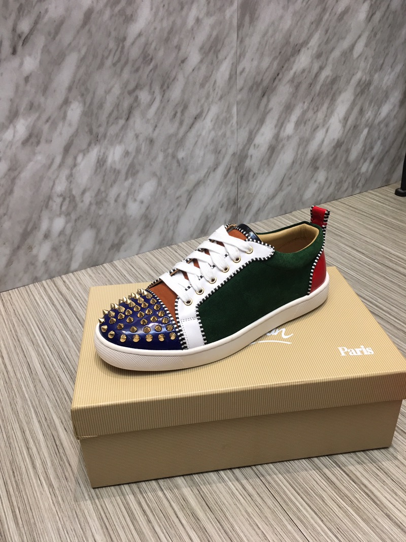 CL-top Tamaño:38-44(45 se puede personalizar) 2018 CL zapatos inferiores rojos Contador síncrono nue