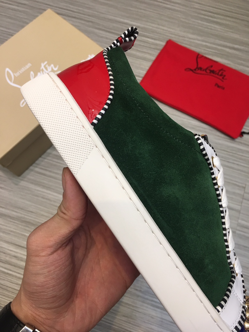 CL-top Tamaño:38-44(45 se puede personalizar) 2018 CL zapatos inferiores rojos Contador síncrono nue
