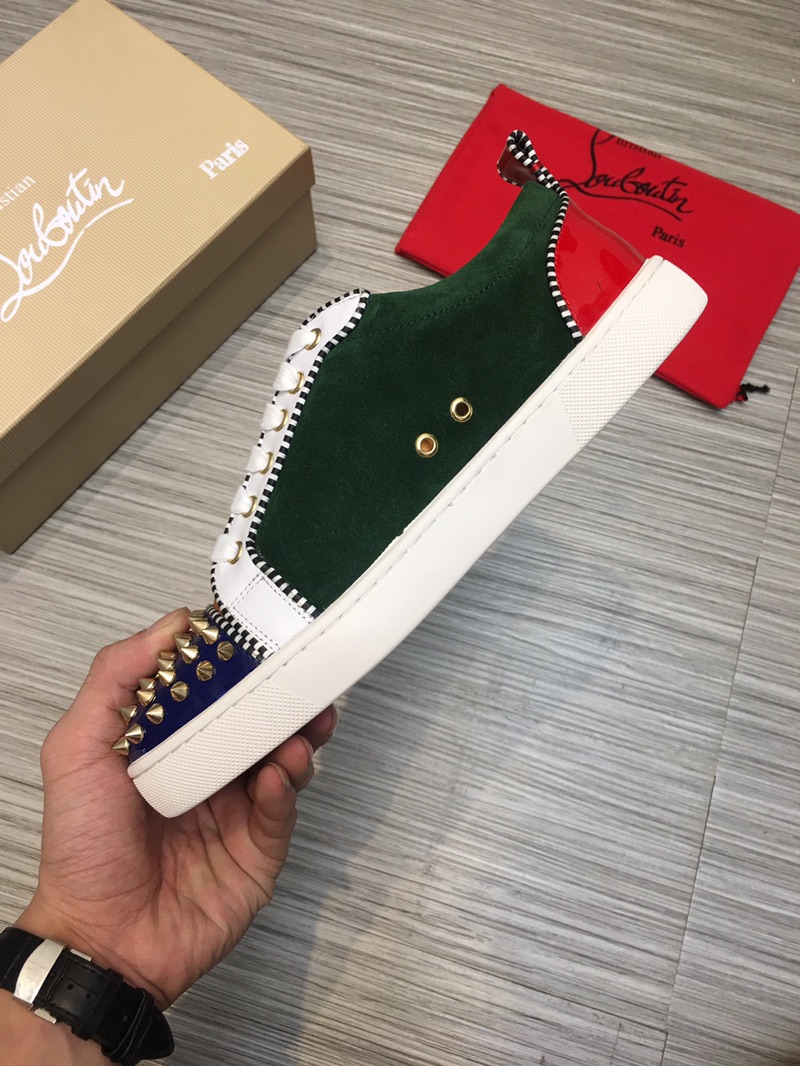 CL-top Tamaño:38-44(45 se puede personalizar) 2018 CL zapatos inferiores rojos Contador síncrono nue