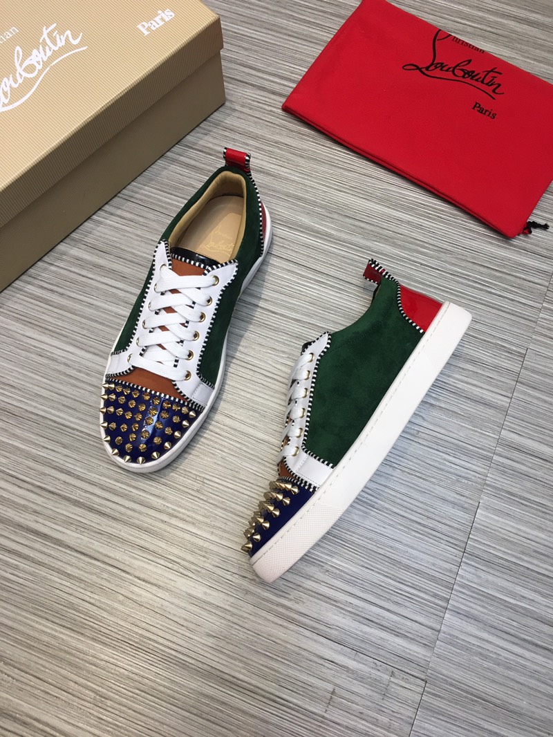 CL-top Tamaño:38-44(45 se puede personalizar) 2018 CL zapatos inferiores rojos Contador síncrono nue