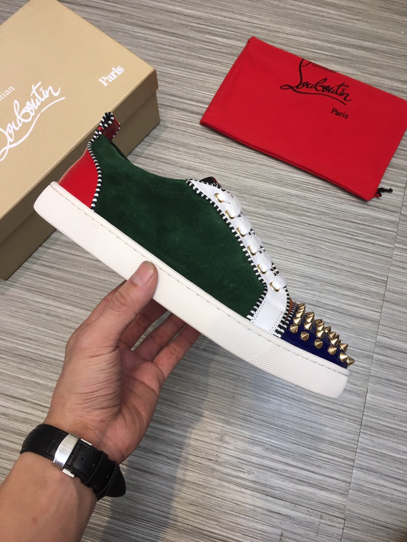 CL-top Tamaño:38-44(45 se puede personalizar) 2018 CL zapatos inferiores rojos Contador síncrono nue