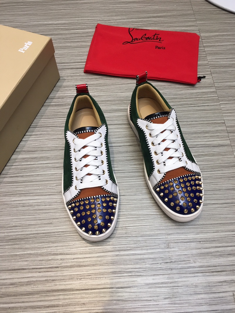 CL-top Tamaño:38-44(45 se puede personalizar) 2018 CL zapatos inferiores rojos Contador síncrono nue
