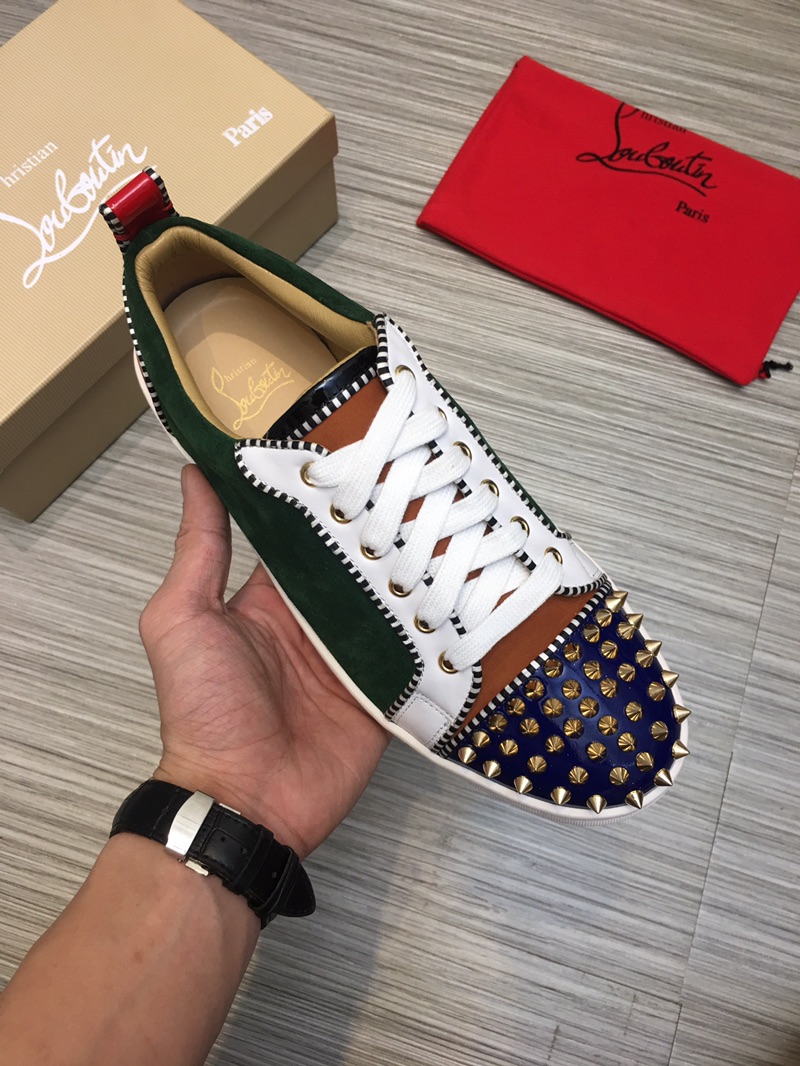 CL-top Tamaño:38-44(45 se puede personalizar) 2018 CL zapatos inferiores rojos Contador síncrono nue