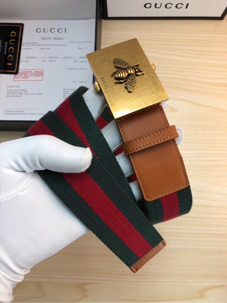 [Gucci Belts]Gucci: The original original elastic webbing belt is presented in