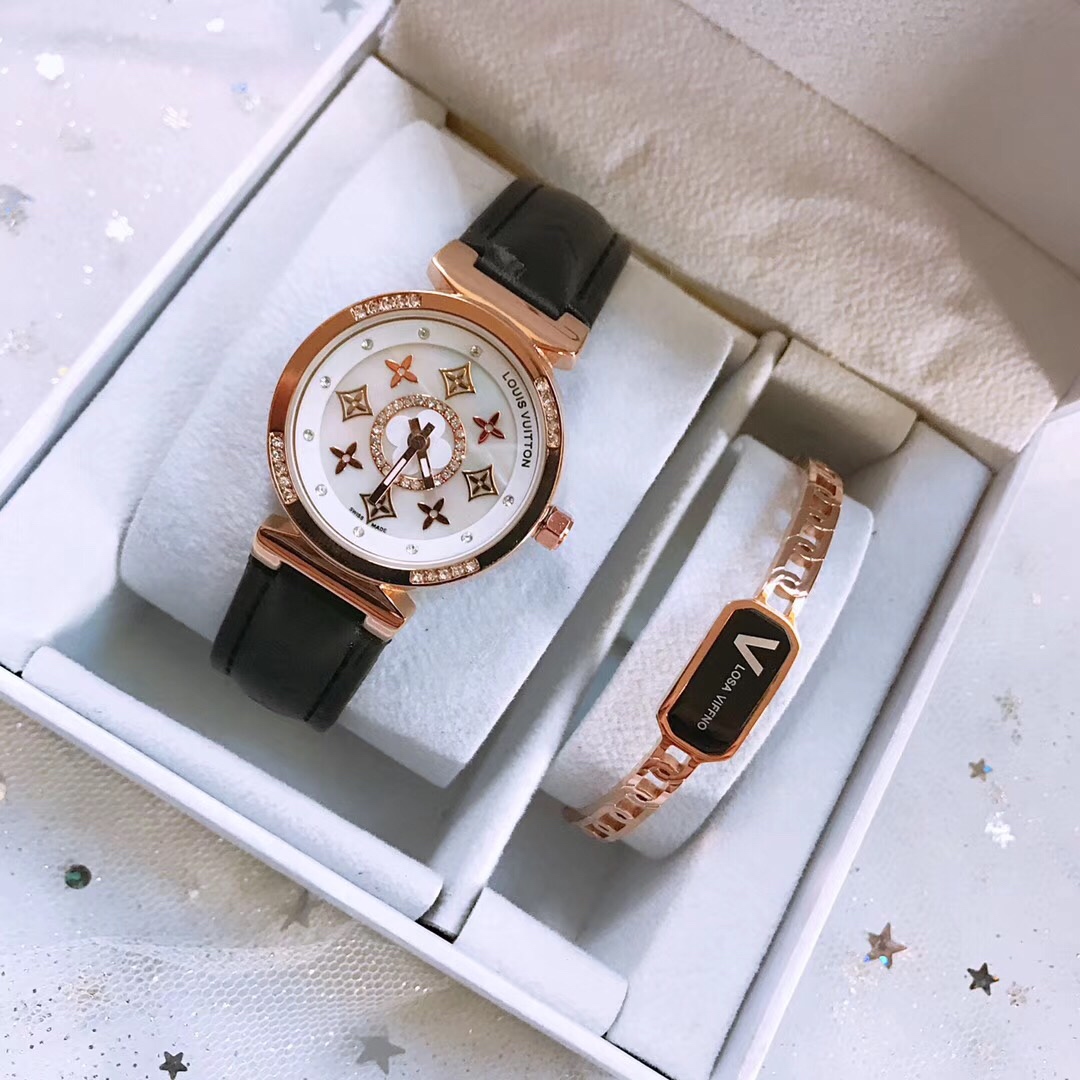 “Louis Vuitton Quest Titanium Bracelet: Fashionable and Timeless 32mm Design” - 图片 2