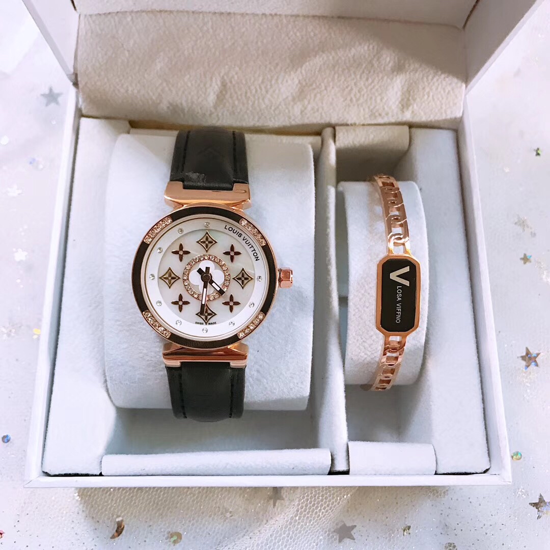 “Louis Vuitton Quest Titanium Bracelet: Fashionable and Timeless 32mm Design” - 图片 4