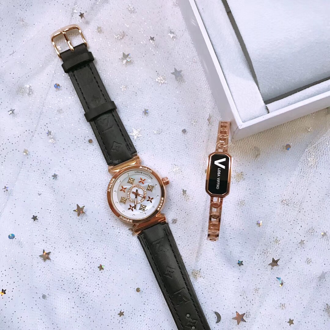“Louis Vuitton Quest Titanium Bracelet: Fashionable and Timeless 32mm Design” - 图片 8