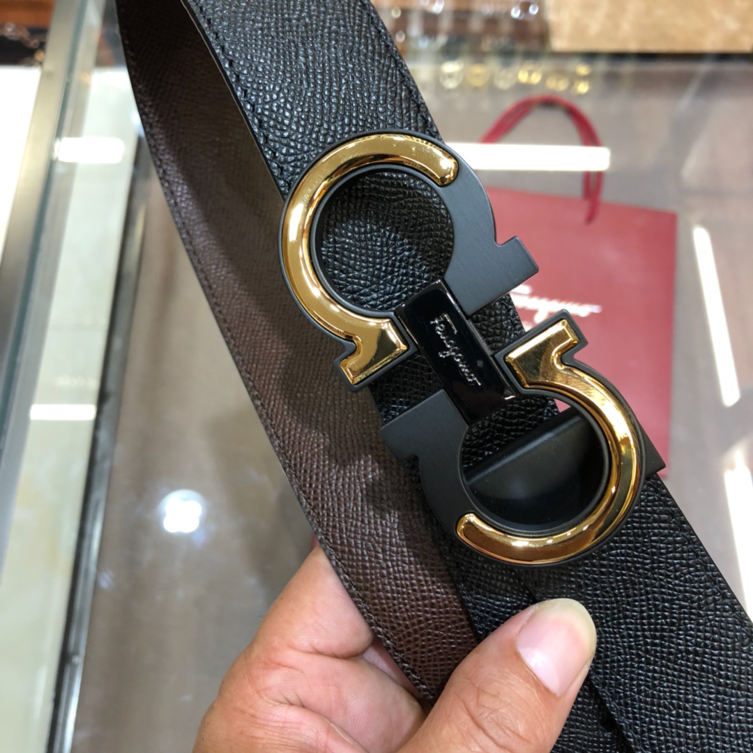 [Ferragamo Belts]Ferragamo official website new genuine product size 3.5cm Ita