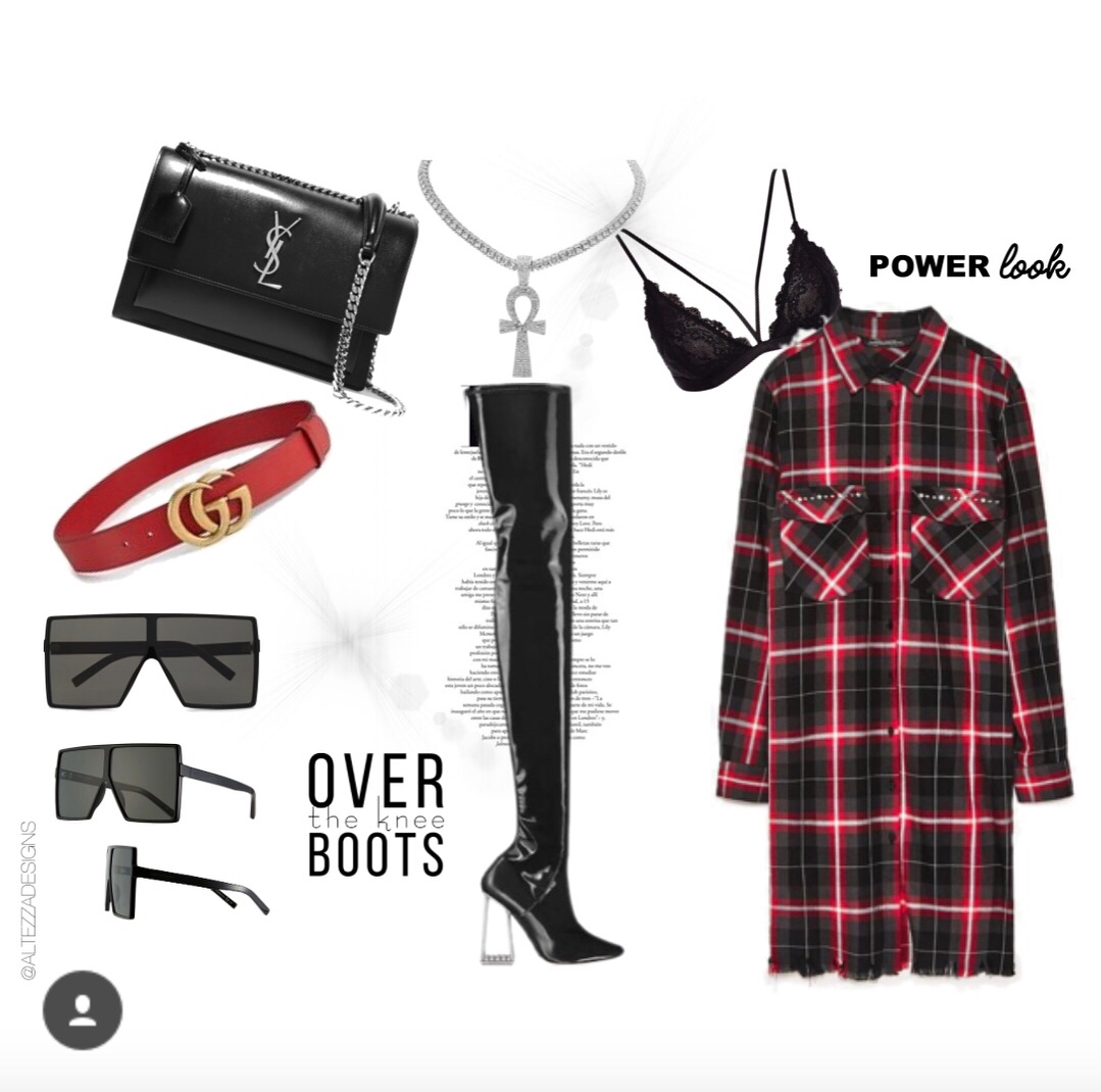 YSL Sunset 22CM 牙签纹日落包 442906黑色银扣