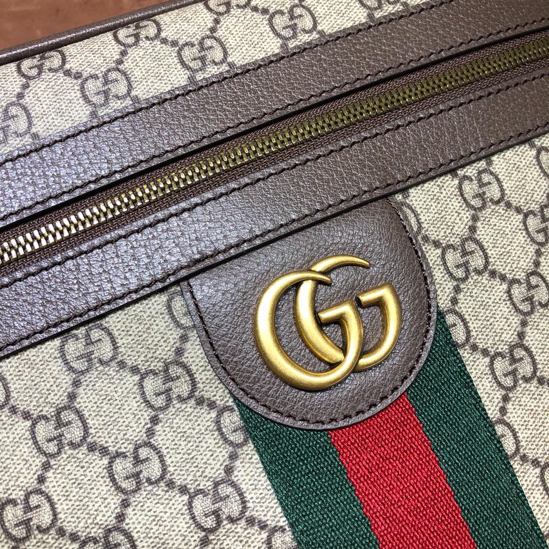 GUCCI古驰红绿条纹GG单肩包547934