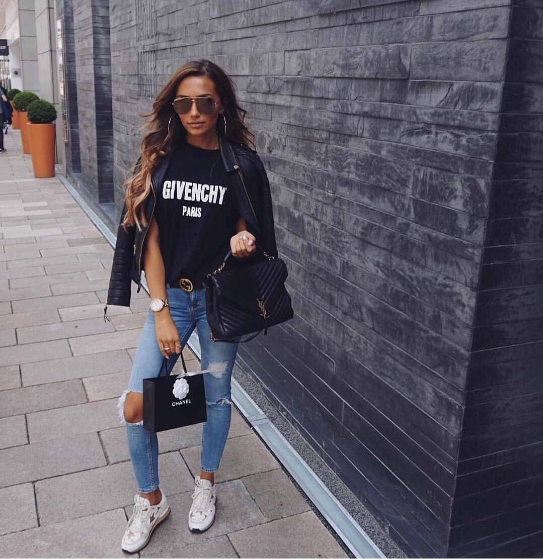 Saint laurent Ysl Monogram college_32cm黑色金扣392738